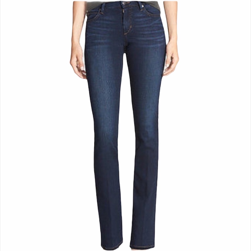 Joe’ Dark Wash Curvy bootcut jean W 29
